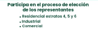 Participa en el Proceso de Eleccion de Representante