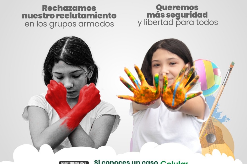Con la campaña “Antioquia Nos Protege”, la Gobernación de Antioquia reafirma su compromiso contra el reclutamiento, uso y utilización de niñas, niños y adolescentes en el conflicto armado