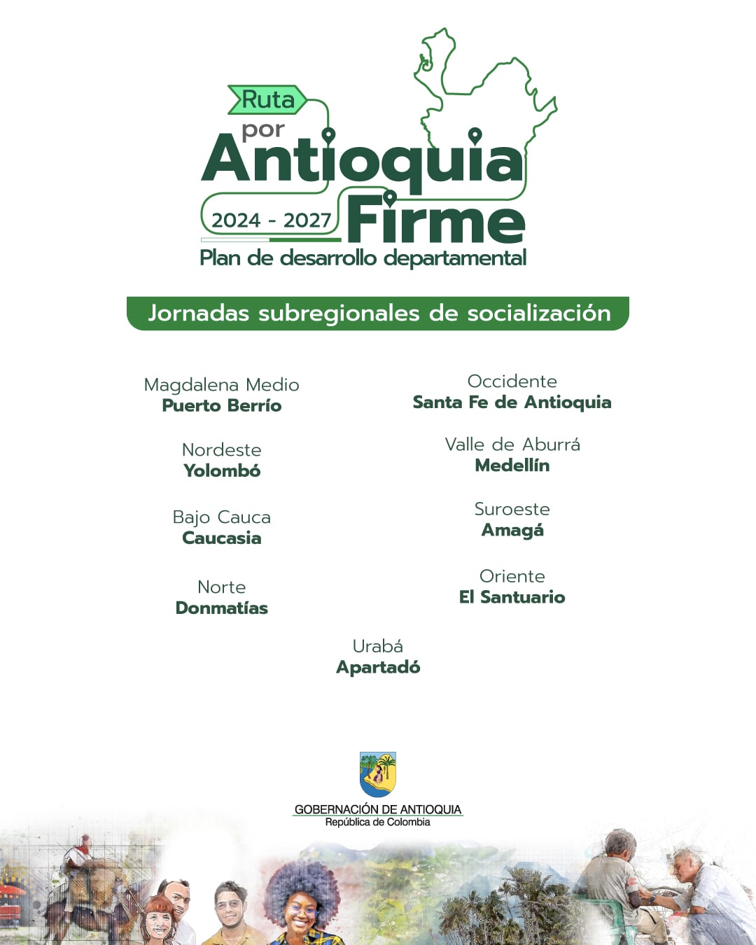 Ruta por Antioquia firme