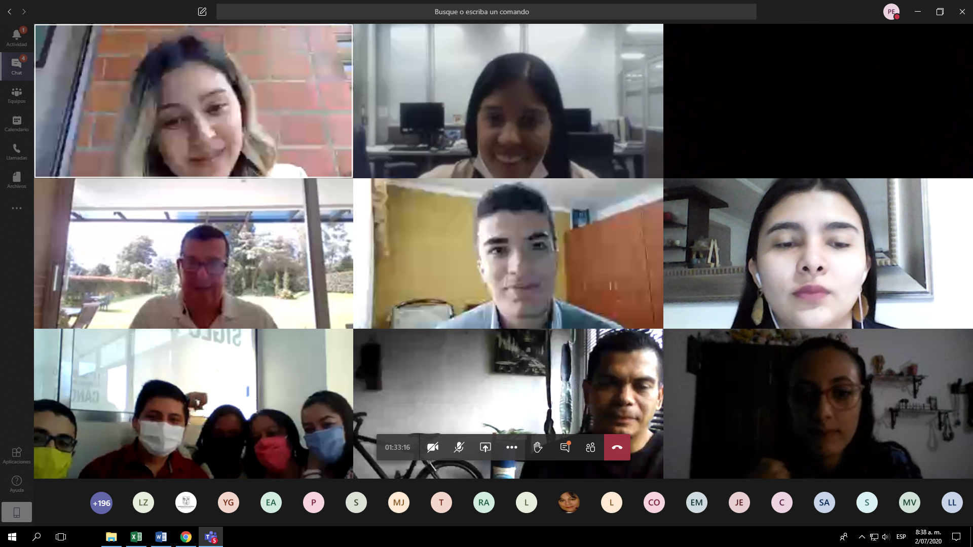 Agradecimientos a nuestros practicantes de excelencia que nos acompañaron durante el primer semestre 2020