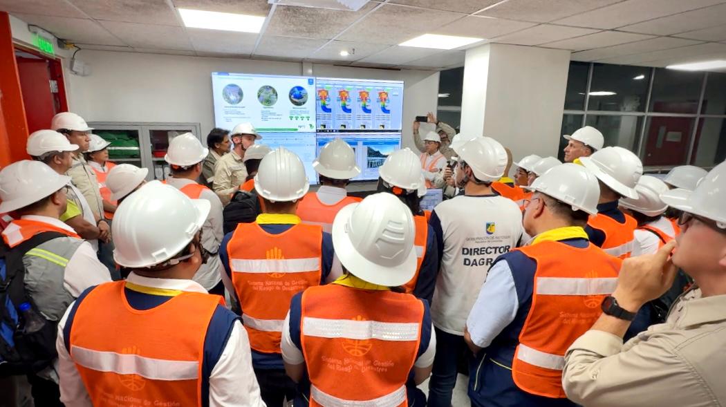DAGRAN visita HidroItuango y hace seguimiento a plan de gestión del  riesgo 