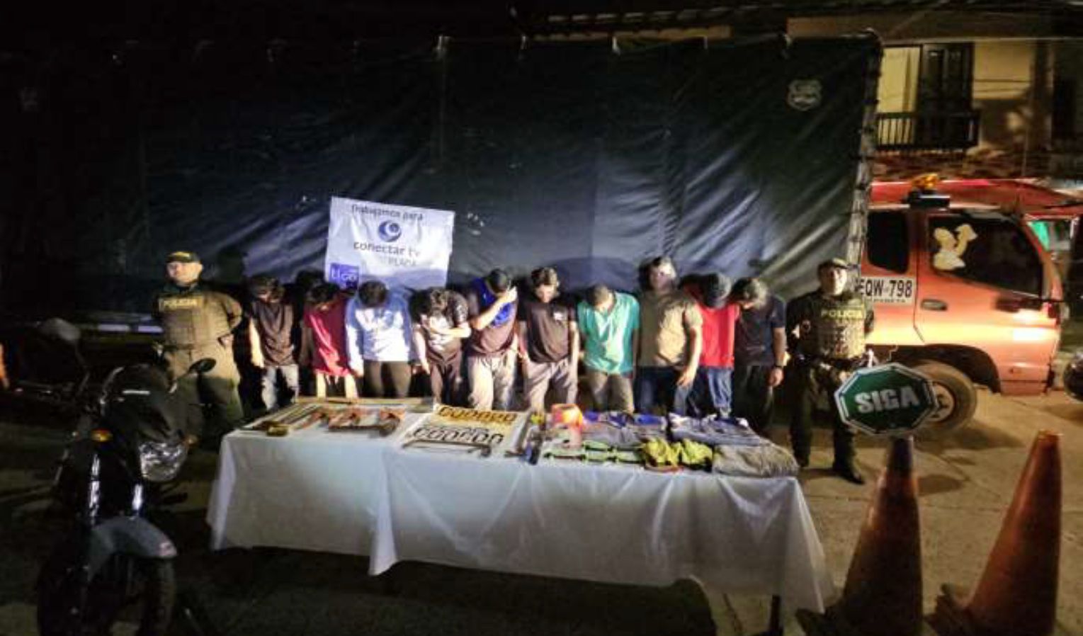 Operadores de cámaras de seguridad de la Gobernación de Antioquia evitaron hurto de cable de telecomunicaciones en Andes