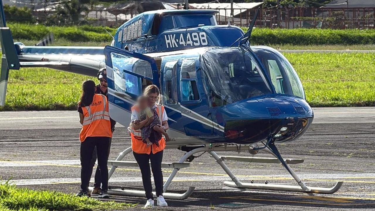 La Gobernación de Antioquia rescató de zona rural de Urrao a un niño indígena de dos años, quien sufrió graves quemaduras en su cuerpo 