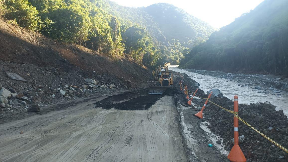 Se habilita el paso para todo tipo de vehículos en El Barroso, municipio de Salgar