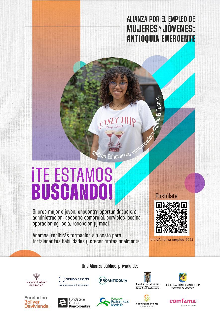 Últimos días de la convocatoria de la alianza por el empleo para acercar oportunidades laborales a mujeres y jóvenes 