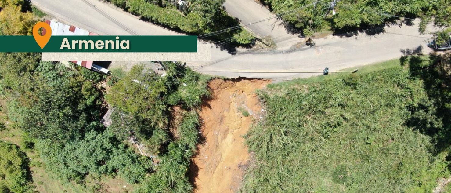 Gobernación de Antioquia declara la urgencia manifiesta para atender daños en las vías del departamento que han dejado las lluvias de las últimas semanas