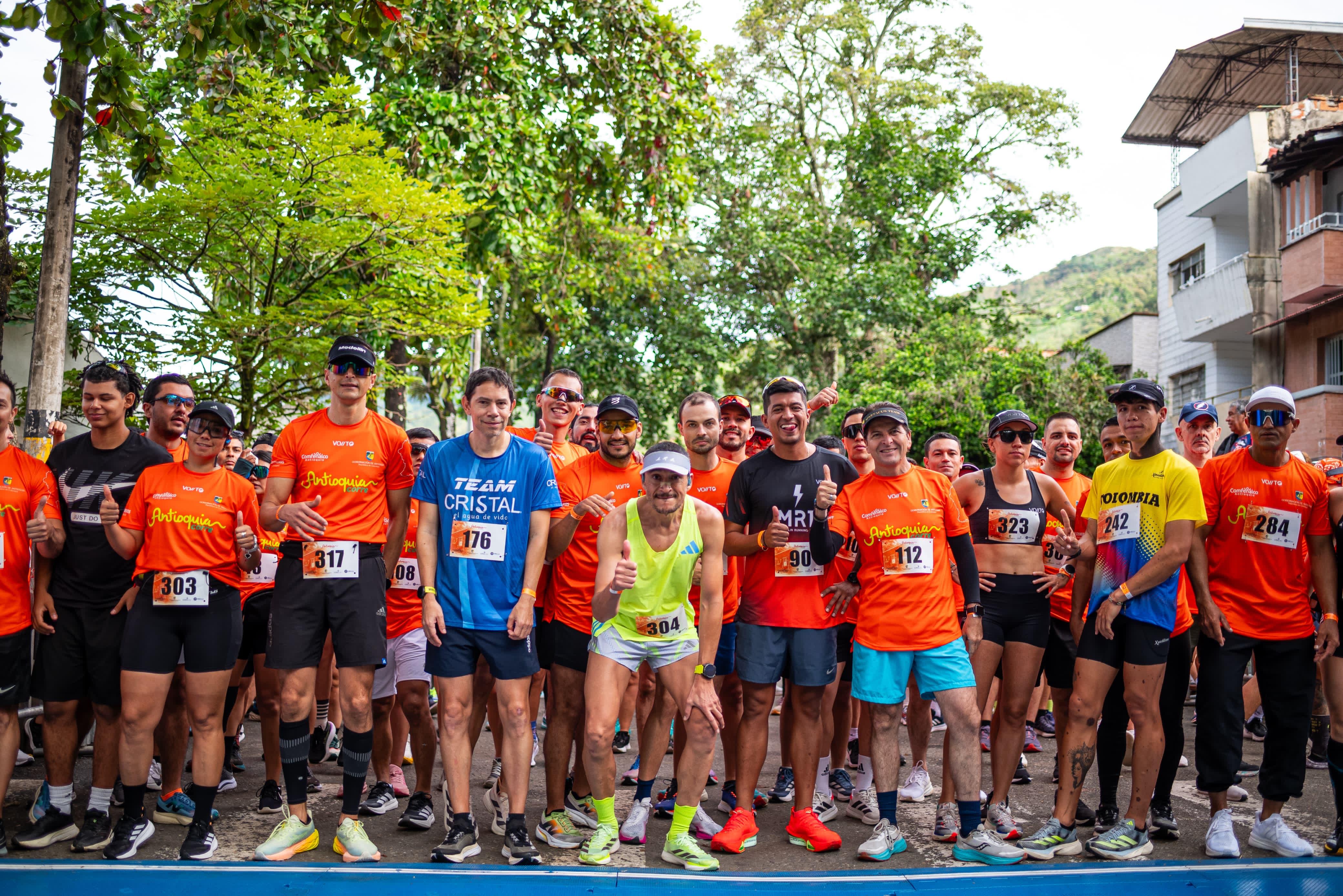 Más de 600 personas participaron en la Primera edición de Antioquia Corre  