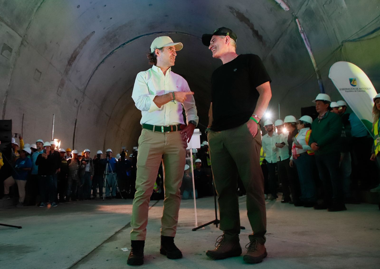 La Gobernación de Antioquia y el Distrito de Medellín finalizaron obras de revestimiento en los 9,7 km del túnel del Toyo 