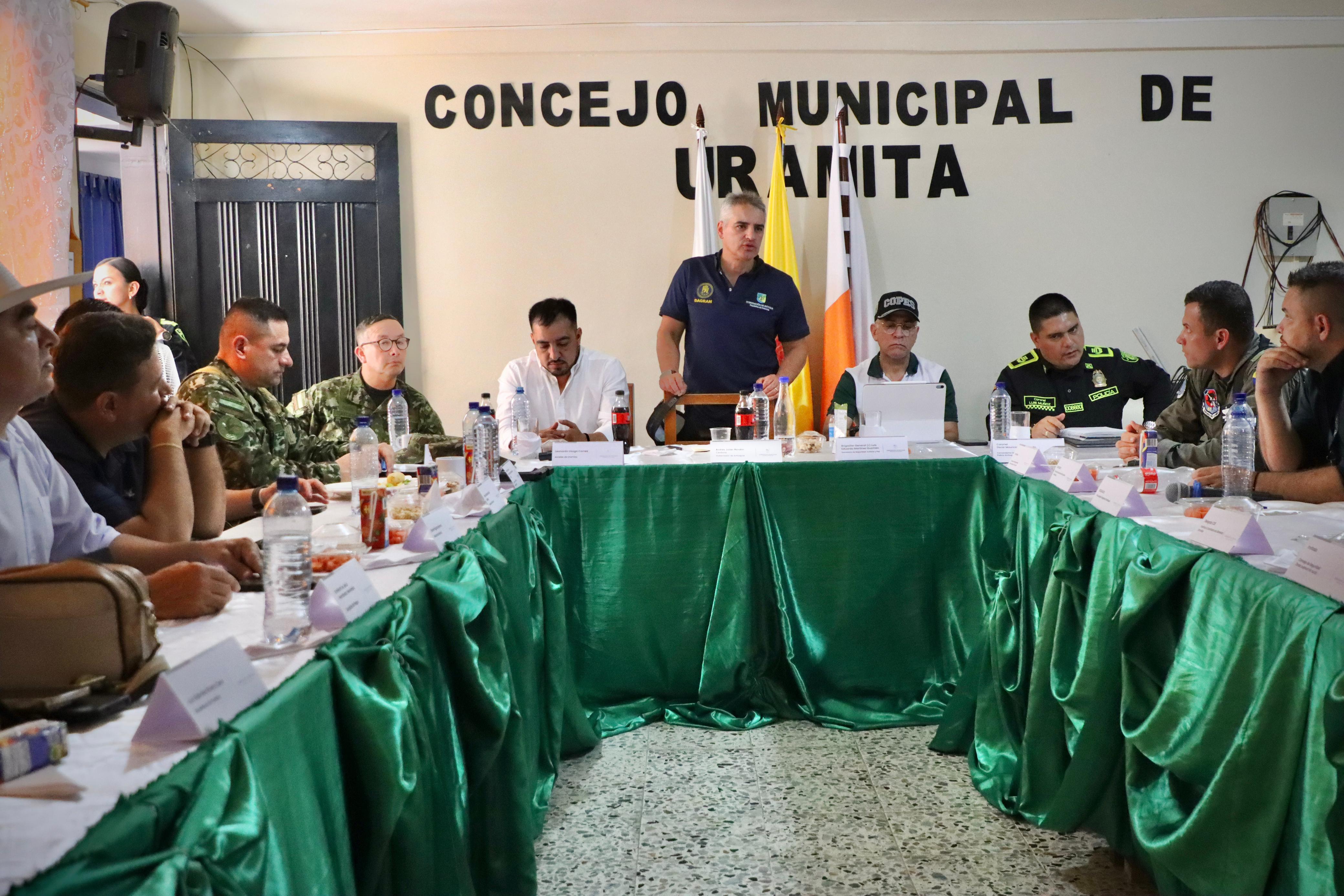 El Gobernador Andrés Julián resaltó la reducción del homicidio en la zona Cuenca del Río Sucio, en el Occidente antioqueño