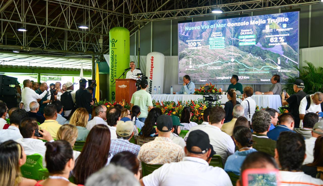 El Gobernador Andrés Julián dijo a los dirigentes de Urabá que la Administración ha invertido más de 548 mil millones de pesos en proyectos para el desarrollo de esta subregión antioqueña  