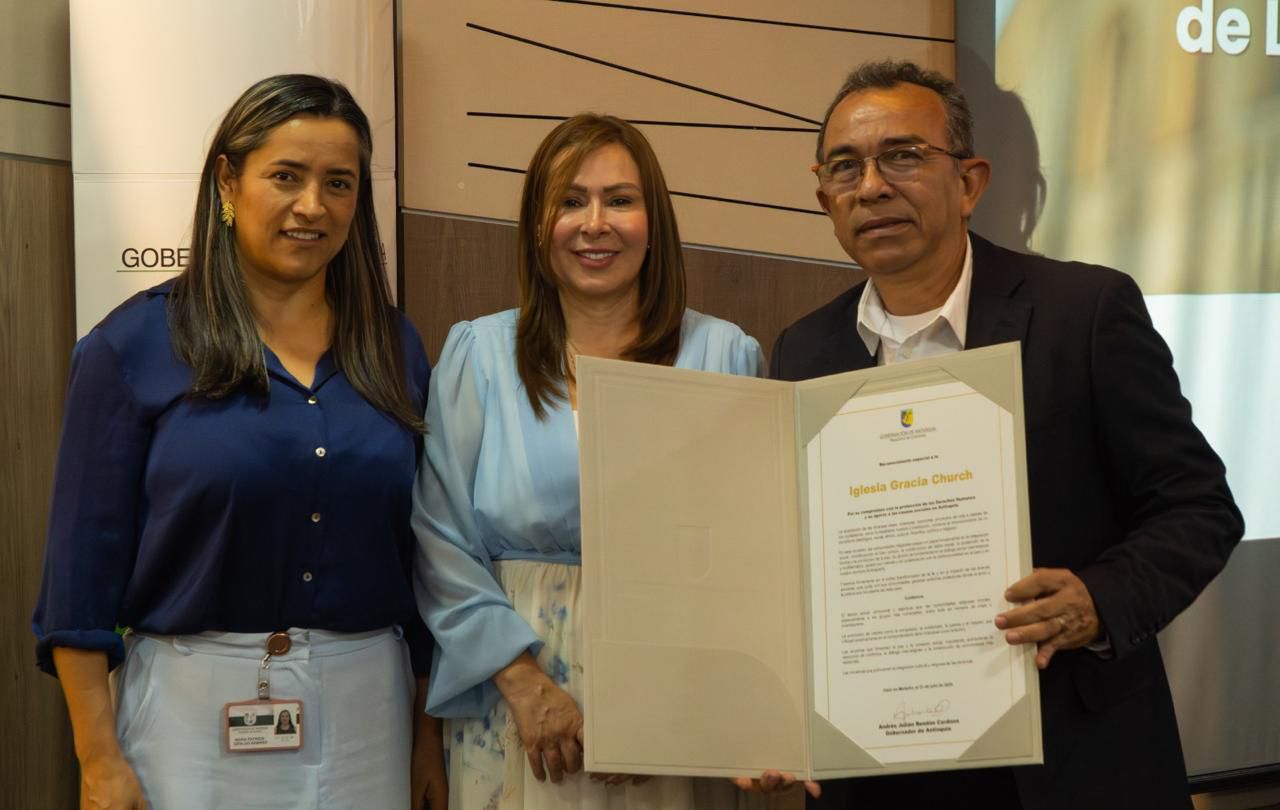 La Gobernación de Antioquia exaltó entidades religiosas por su compromiso con la protección de los Derechos Humanos 