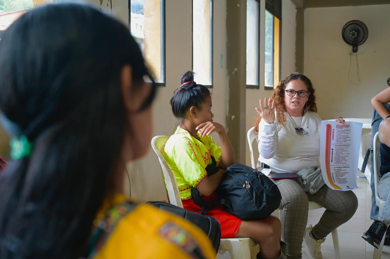 Gobernación de Antioquia conmemora el Día de la Mujer Indígena con sensibilización en Dabeiba
