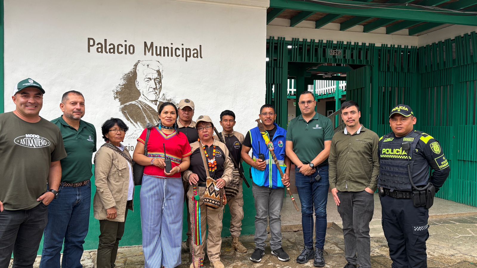 Gobernación de Antioquia activó un nuevo Entorno Étnico Seguro en el resguardo Embera Chamí de Cristianía, Karmata Rúa, en Jardín