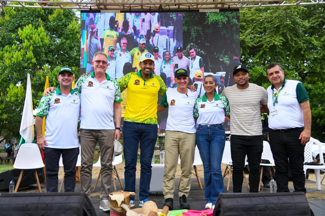 El Gobernador Andrés Julián inauguró en Urabá los primeros Juegos Afrodescendientes de Antioquia