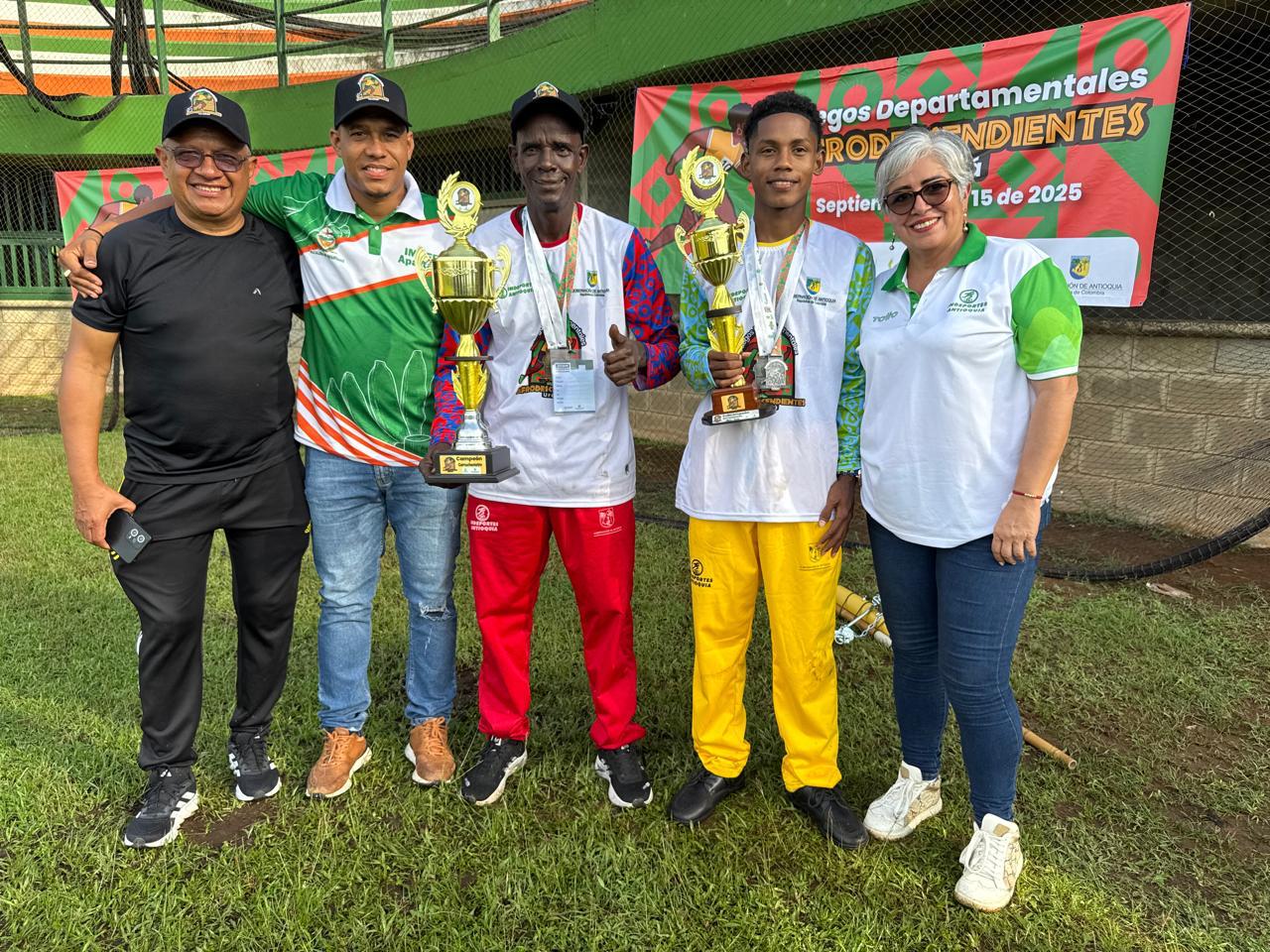 Terminaron en Urabá los primeros Juegos Departamentales Afrodescendientes 2025