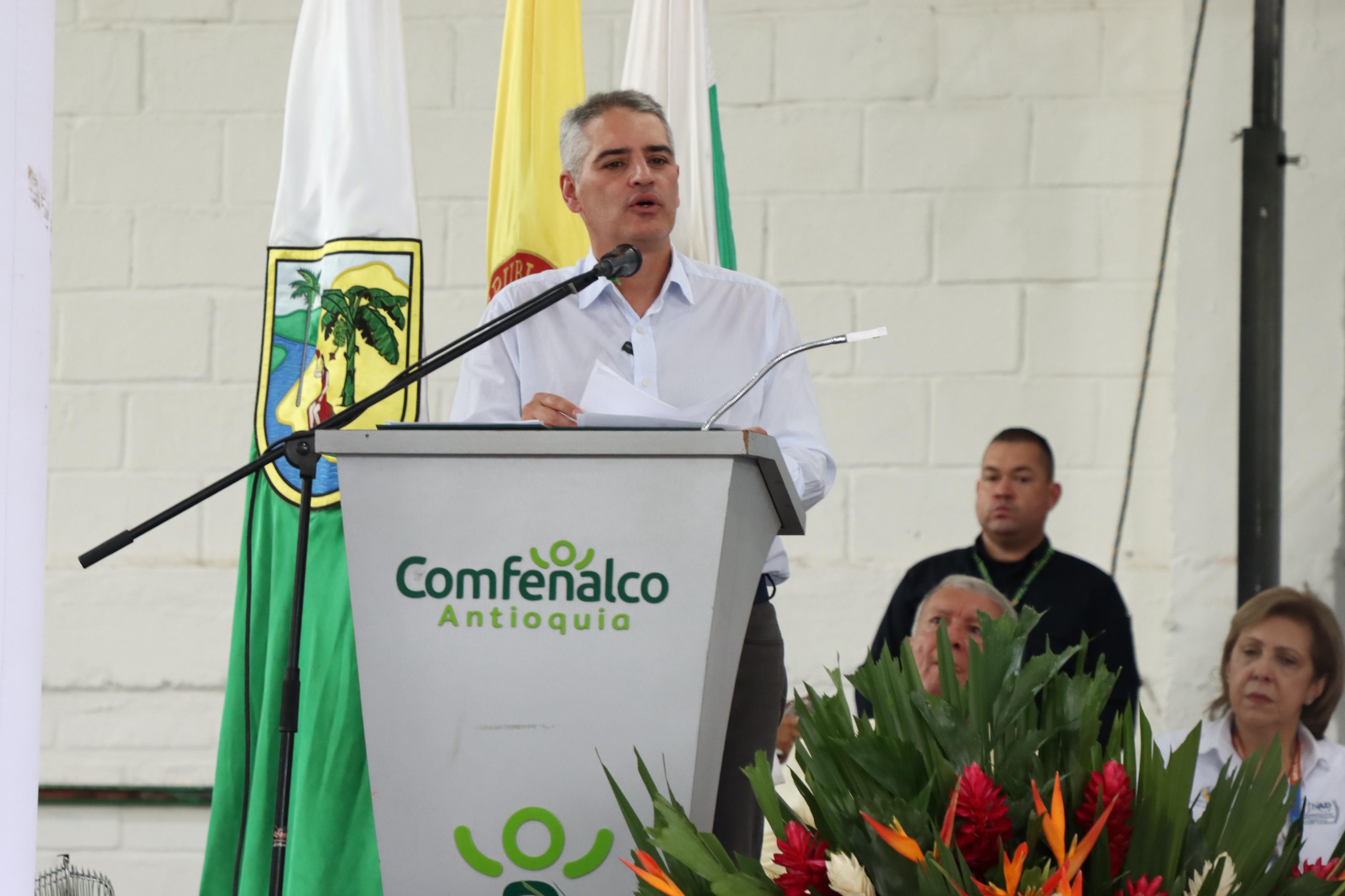 Gobernador Andrés Julián ratifica inversión de 1,3 billones de pesos en el Occidente antioqueño