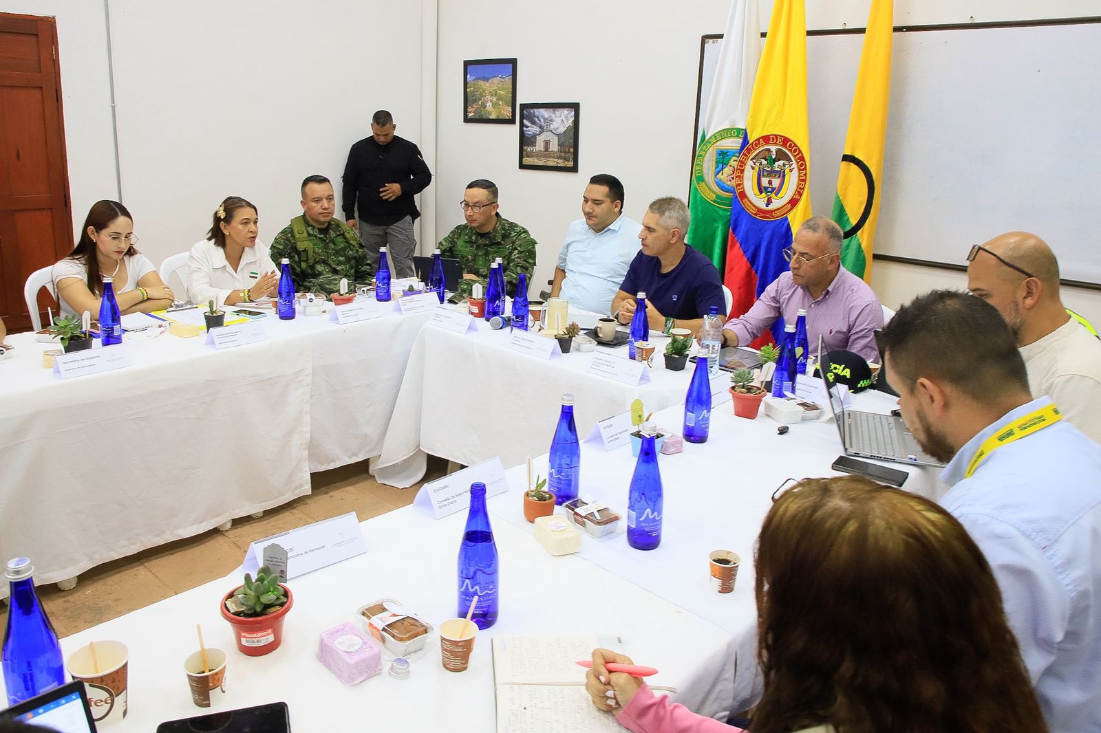 En Consejo de Seguridad y Oportunidades Sociales, Gobernador Andrés Julián destacó operativo contra la extorsión en el Occidente 