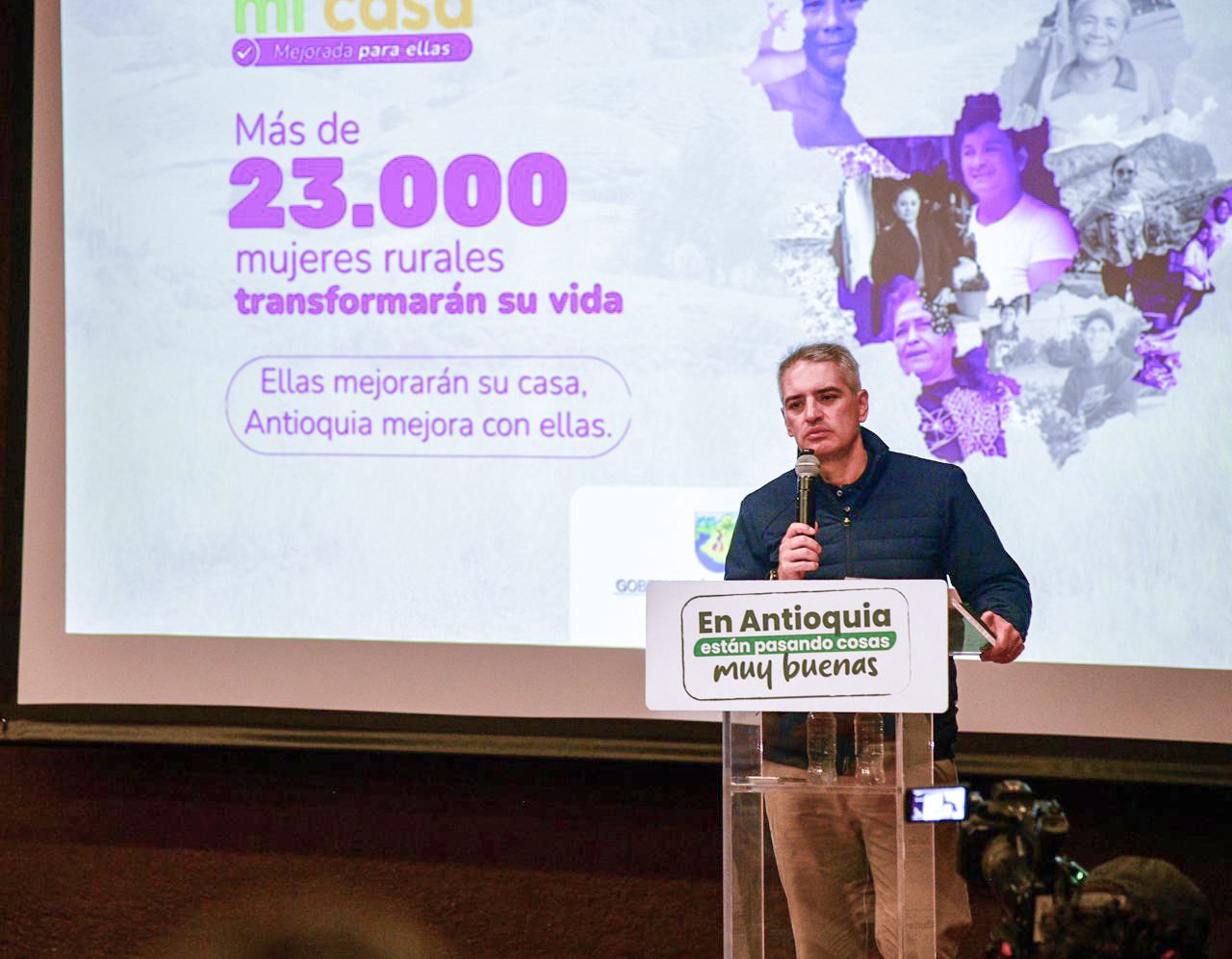 Gobierno de Antioquia mejorará más de 23 mil viviendas de mujeres rurales en pobreza extrema 