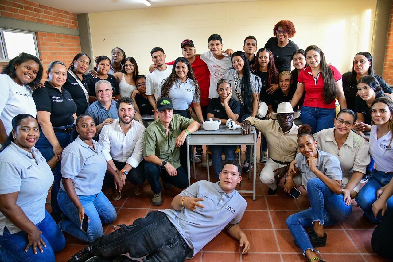 En Carepa, Gobernador Andrés Julián lanzó la segunda convocatoria de becas Jóvenes Pa’ Lante: más oportunidades para transformar vidas a través de la educación técnica