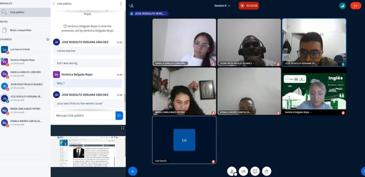 Gobernación de Antioquia avanza en la formación de Inglés para el Trabajo en 93 municipios de todas las subregiones 