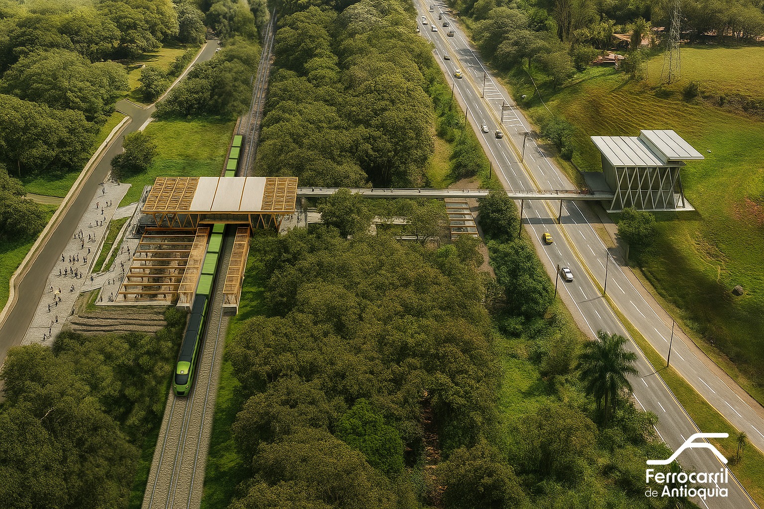 La Gobernación revive el Ferrocarril de Antioquia