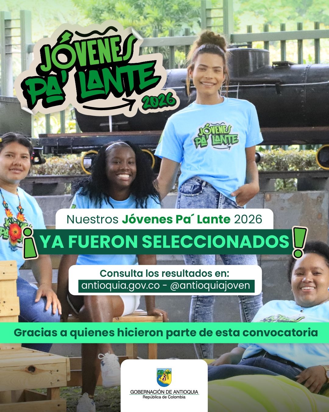 Con más de 550 postulaciones, ya están listos los resultados de la convocatoria Jovenes Pa’ Lante 2026