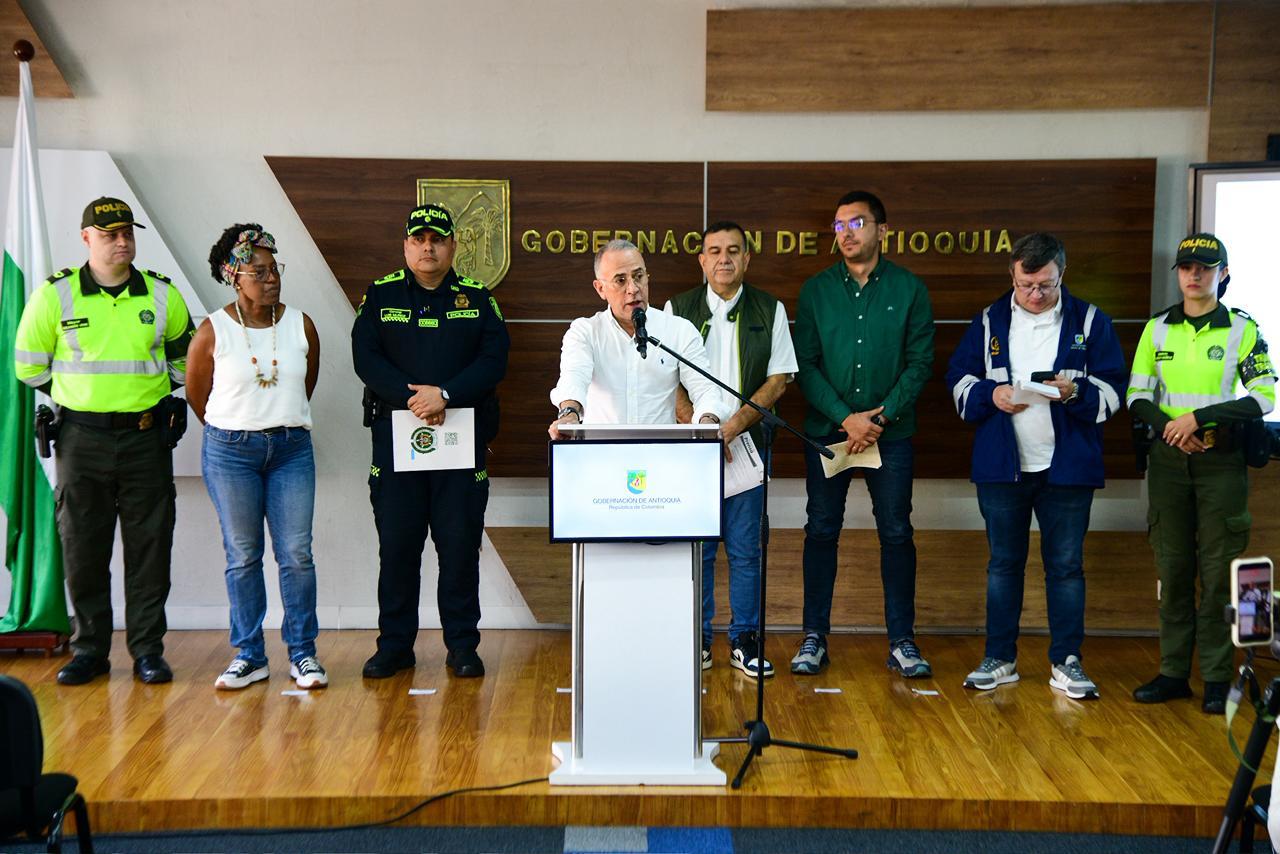 La Gobernación de Antioquia activó su capacidad institucional para la operación éxodo y retorno de viajeros en el Puente Festivo de Reyes