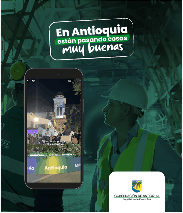 en Antioquia estan Pasando Cosas Muy Buenas