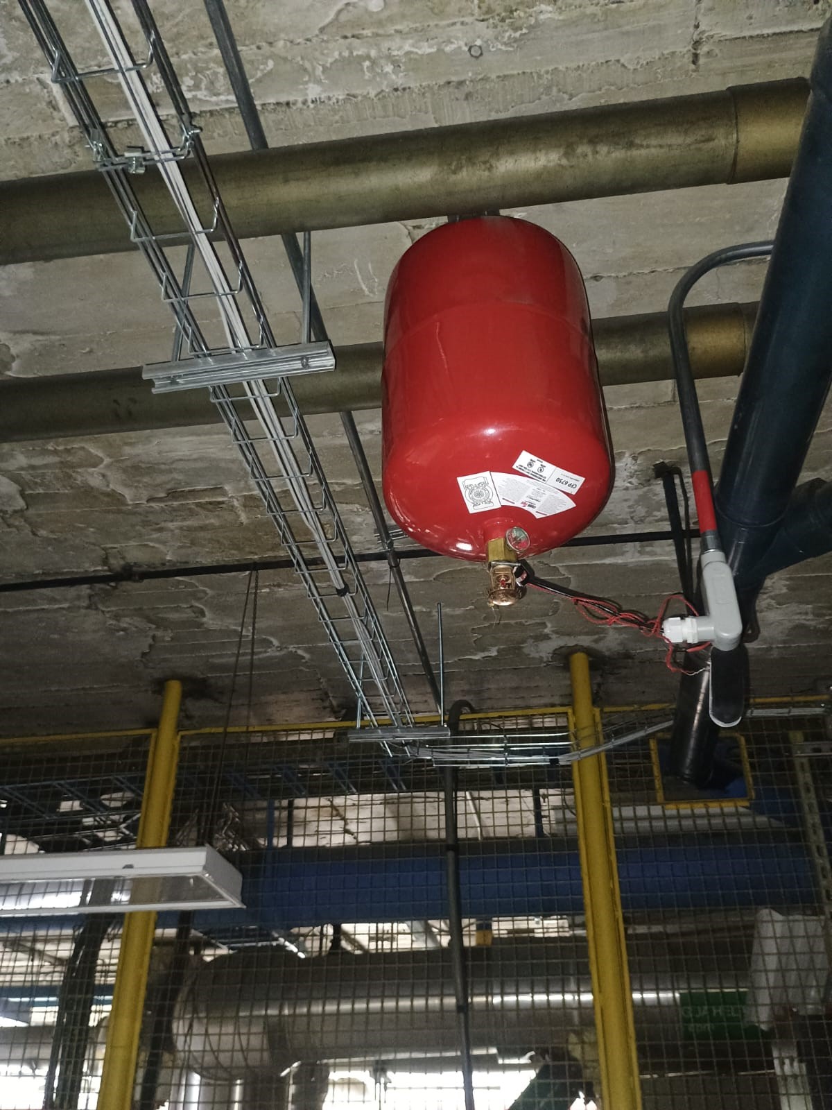 Cilindro de extinción. 