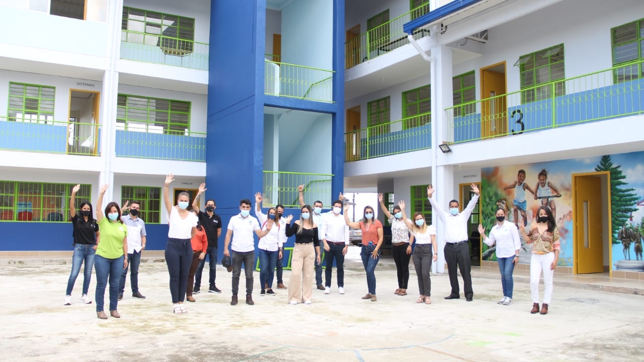 UNIDOS con la empresa privada Antioquia habilita sedes educativas