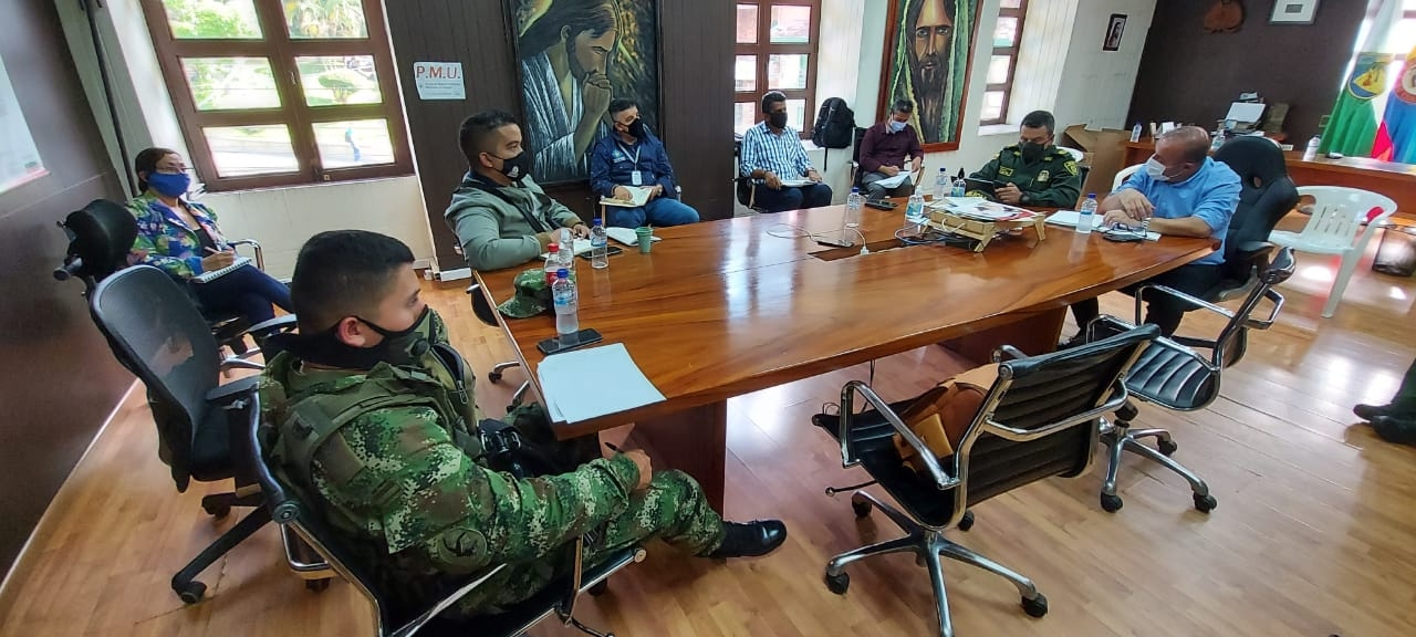 Medidas de prevención y control, deja hoy un consejo de seguridad en Amagá