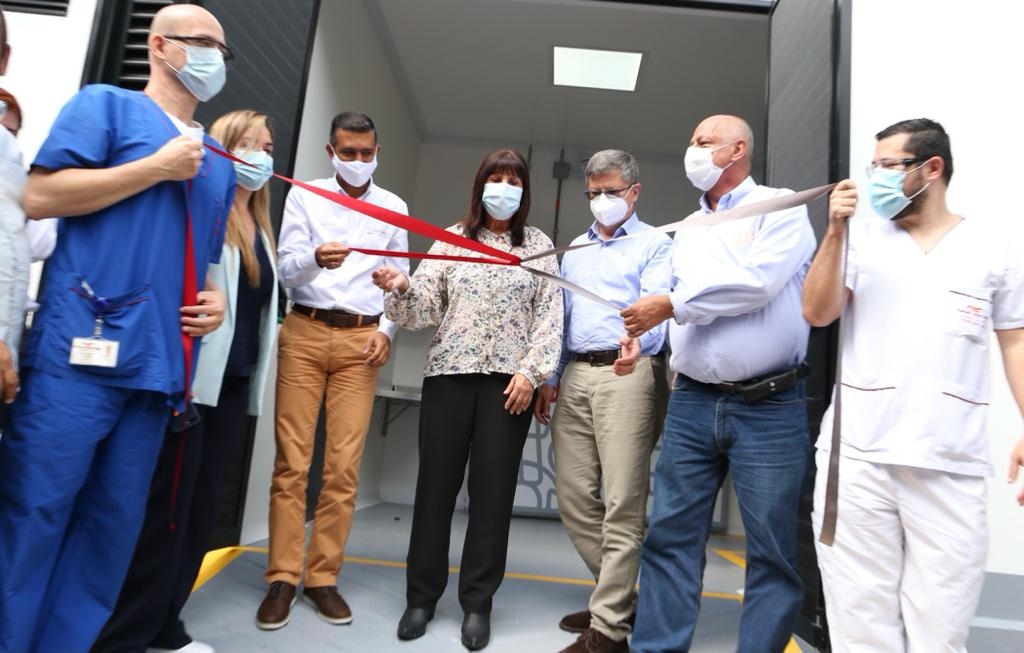 Gobernación de Antioquia y alcaldía de Envigado pusieron en servicio la nueva planta de oxígeno del Hospital Manuel Uribe Ángel