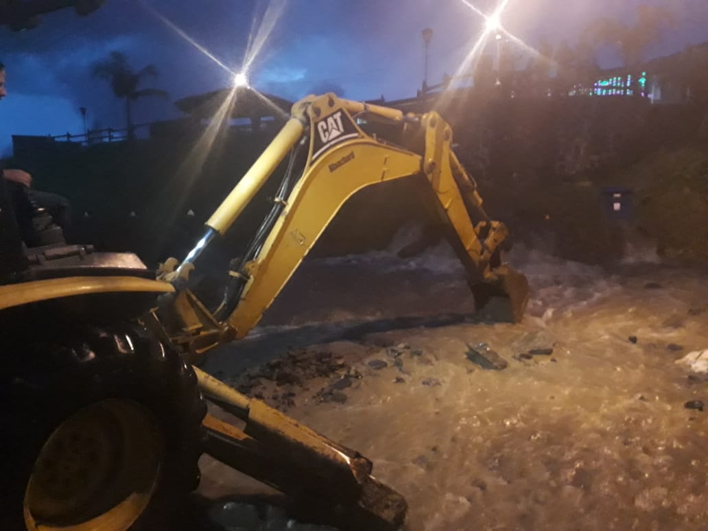 Seis eventos por fuertes lluvias y tres incendios estructurales fueron reportados al Dagran en los últimos días