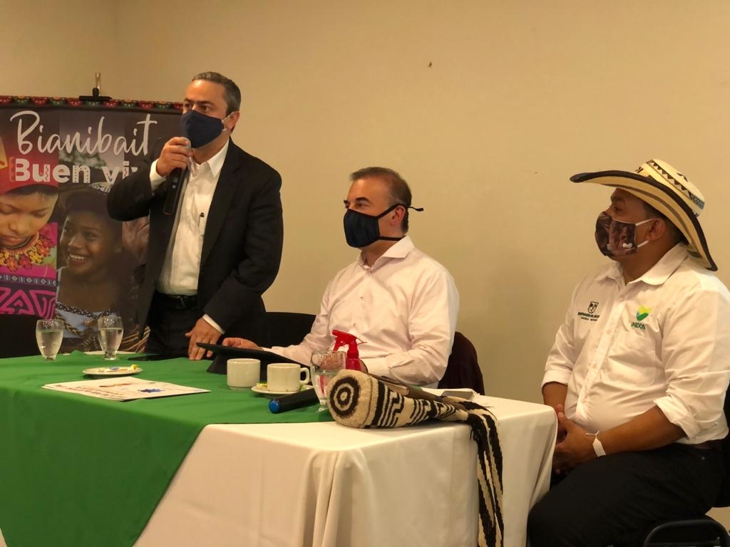 La Mesa de Concertación Indígena anuncia recursos y acuerdos necesarios para el desarrollo de proyectos prioritarios para los pueblos indígenas de Antioquia