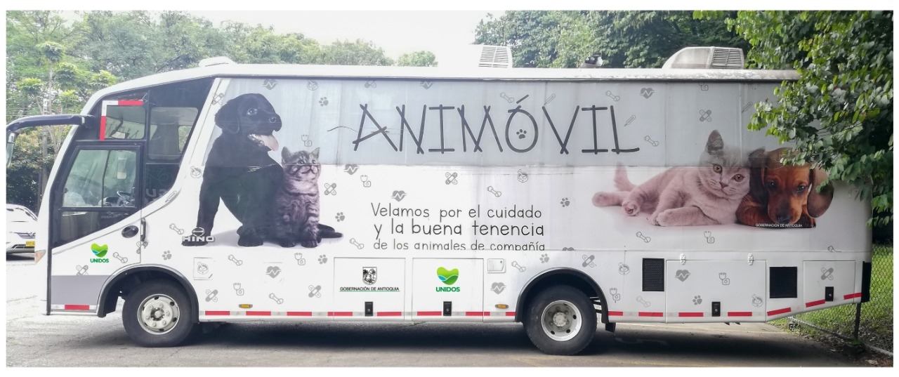 El Animóvil llega a Cocorná y Tarazá para esterilizar animales de compañía