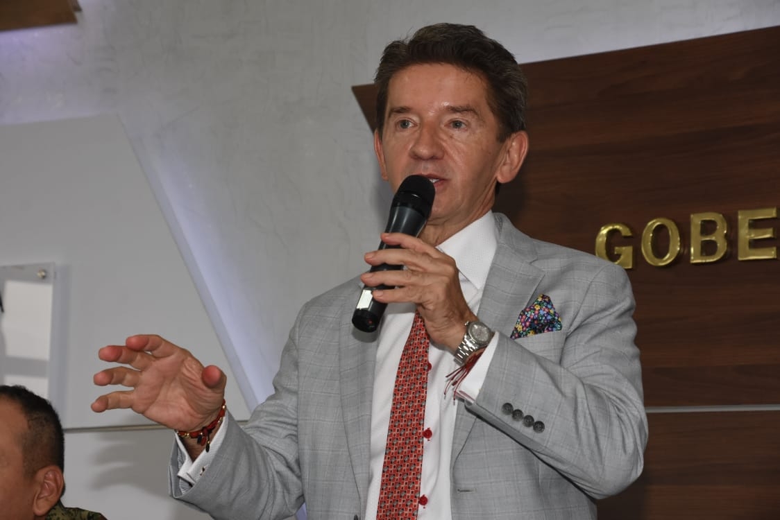 Mayo 28 de 2019 Intervención pietada Gobernador Luis Pérez Gutiérrez Consejo de seguridad