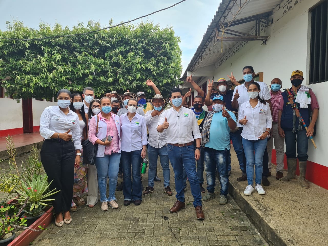 La Gobernación de Antioquia logró acuerdos de progreso y desarrollo con la Minga Indígena del Urabá Norte