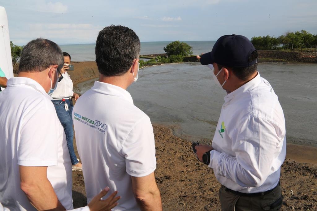 Obras de estabilización del volcán de lodo de Arboletes fueron entregadas por el Dagran