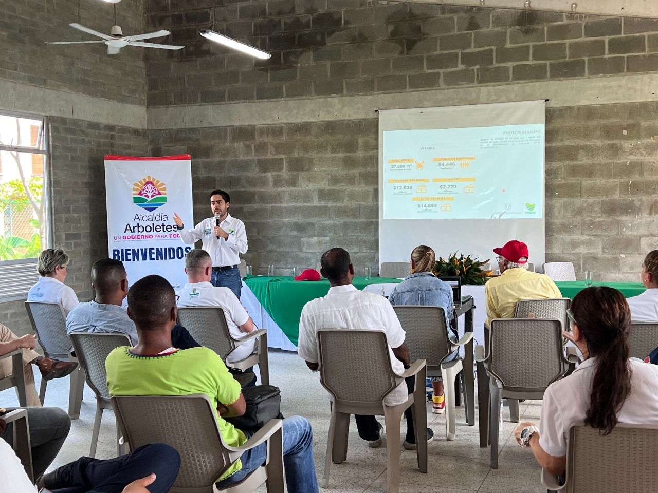 La Gobernación de Antioquia dió inicio al proyecto del Ecoparque Natural Volcán de Lodo de Arboletes