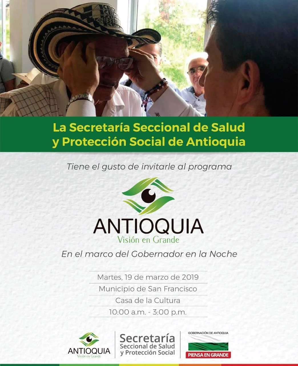 Gobernador en la Noche llegará al municipio de San Francisco