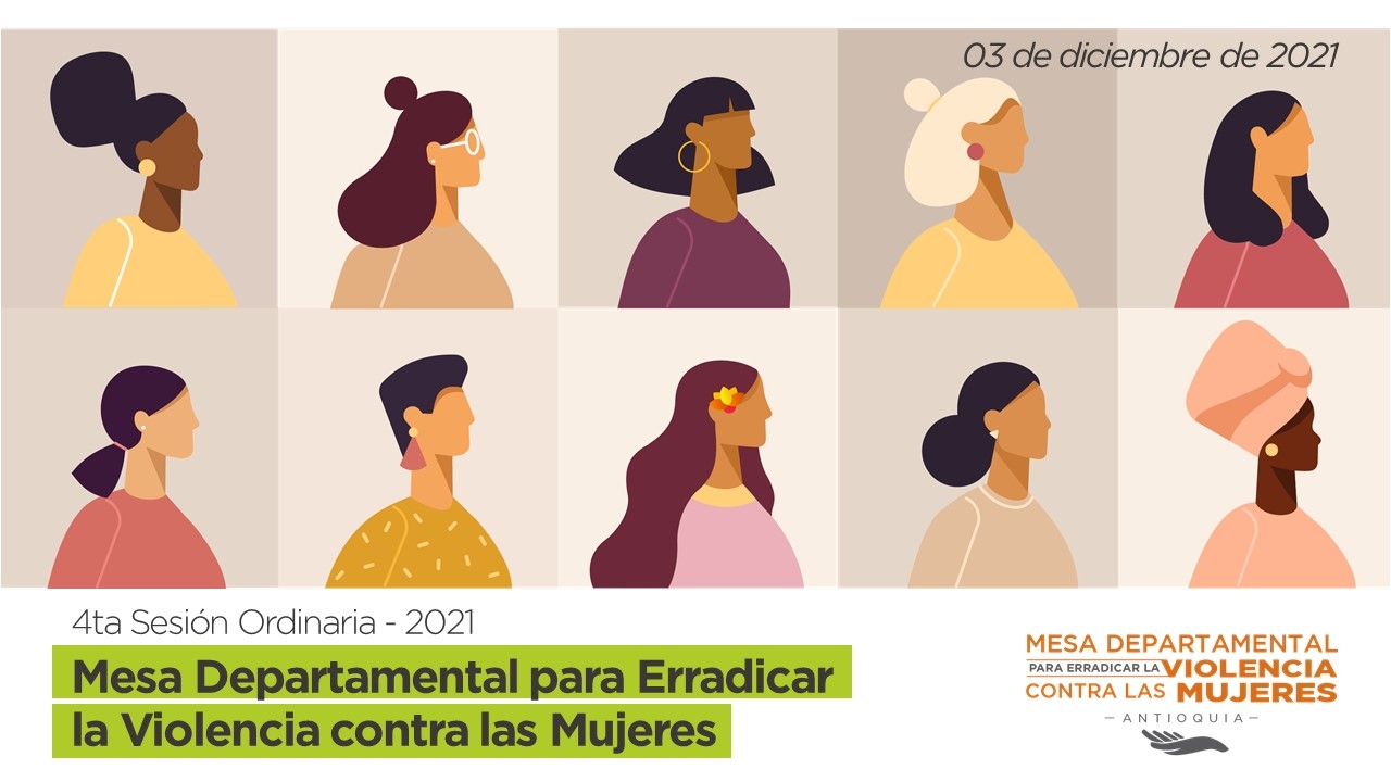 Mesa Departamental para Erradicar la Violencia contra las Mujeres presentó balance del año 2021
