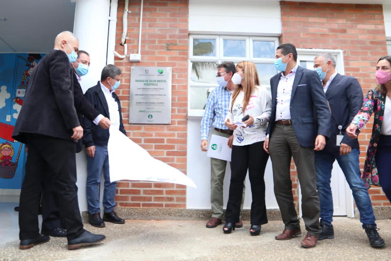 El Hospital Mental de Antioquia abrió nueva unidad de servicios para la atención de la niñez y la adolescencia
