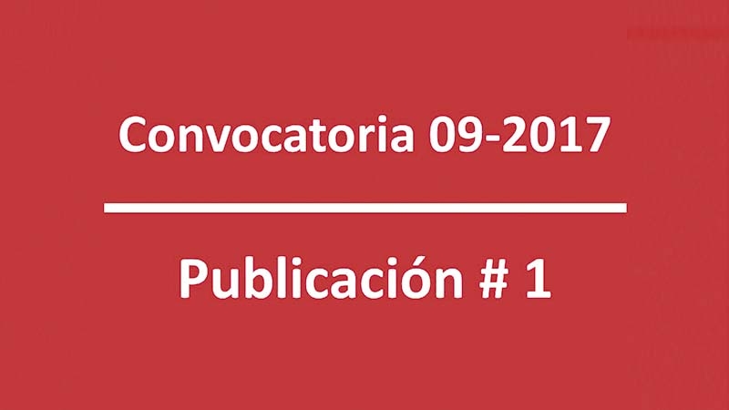 Cargos desiertos en temporalidad