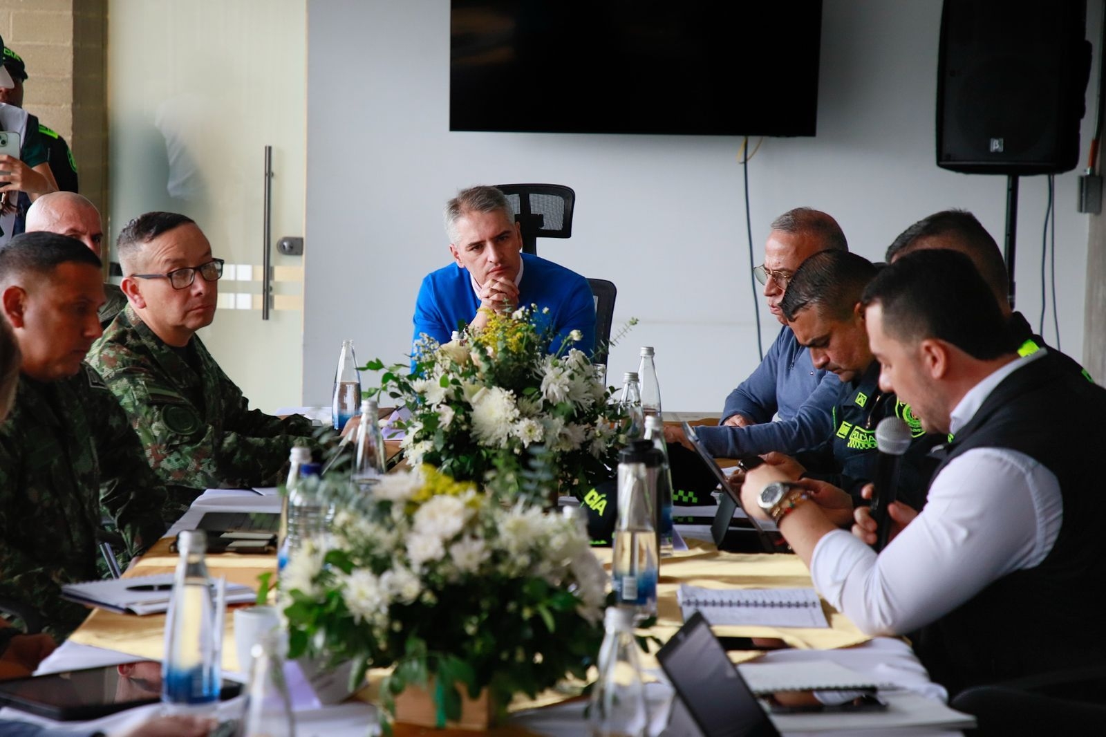 En Consejo de Seguridad y Oportunidades Sociales en el sur del Valle de Aburrá, el Gobernador Andrés Julián destacó reducción de delitos