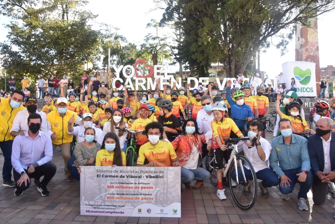 “Antioquia en Bici”, toma fuerza en El Carmen de Viboral