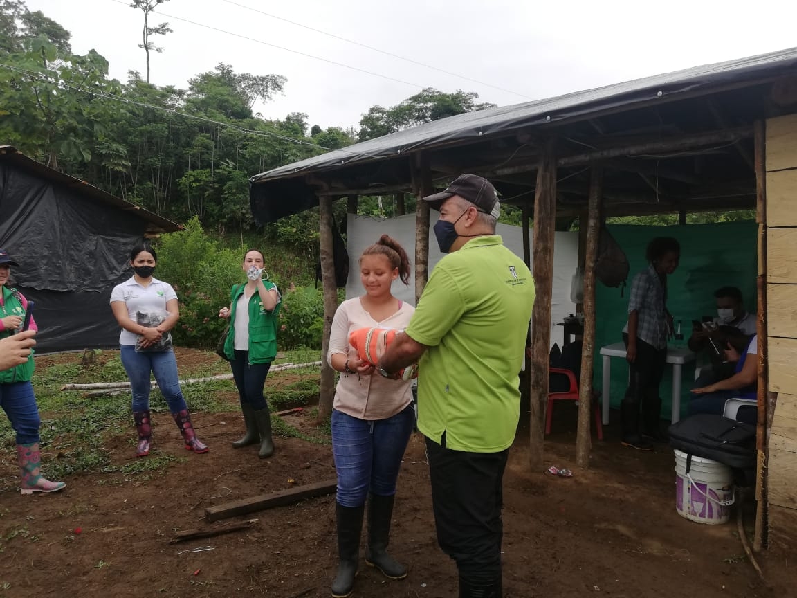 Reincorporados Farc en Mutatá recibieron acompañamiento en salud