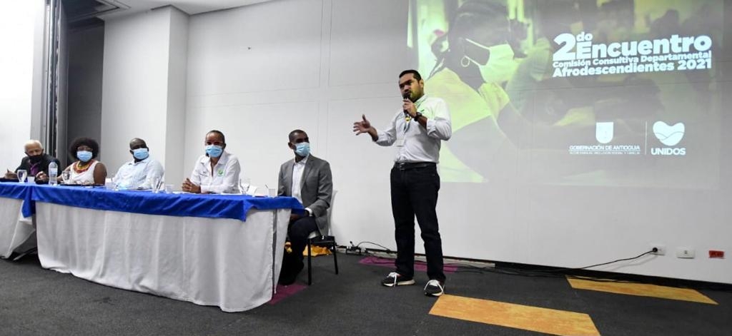 Antioquia ejecutó el Segundo Encuentro de la Comisión Consultiva Departamental de Afrodescendientes 2021.