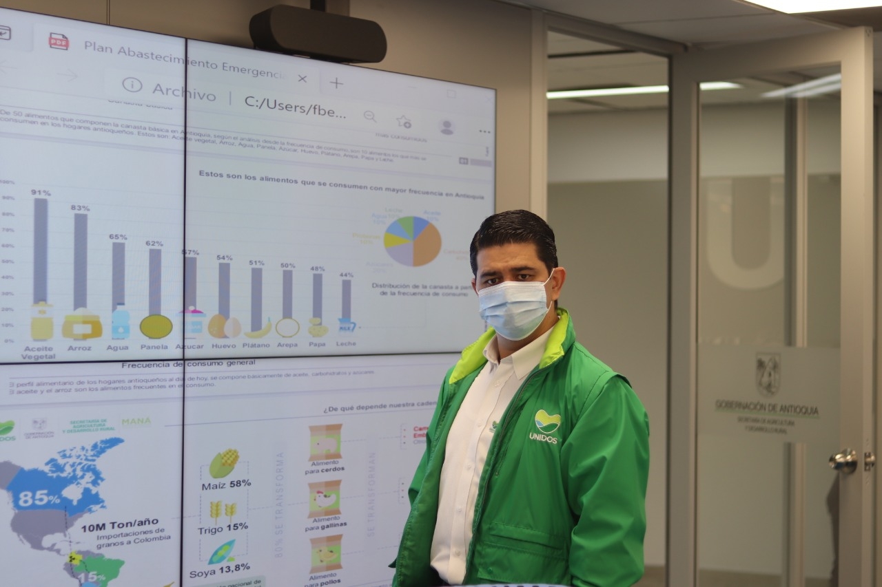 Mesa de abastecimiento monitorea provisión de alimentos en plazas de mercado para garantizar seguridad alimentaria