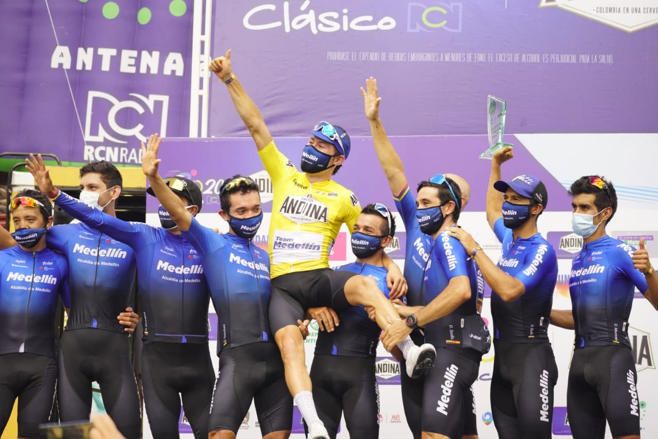 Finalizó en Concepción el Clásico RCN Andina, con triunfo de dos antioqueños en etapa y en la carrera