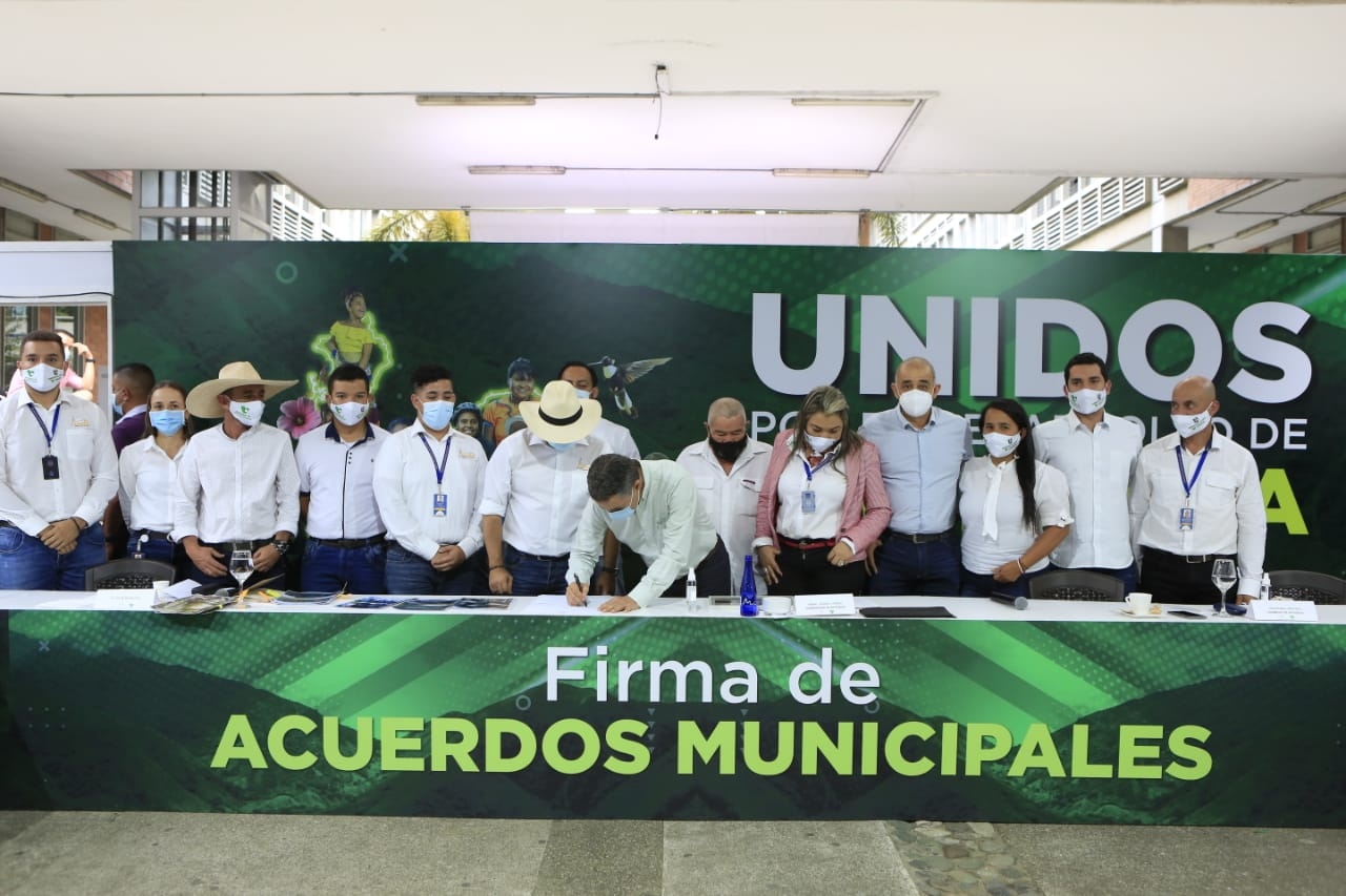 La Administración Departamental ya superó el billón de pesos en aportes de cofinanciación en las Jornadas de Acuerdos Municipales